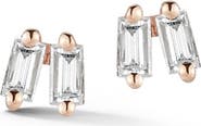 Dana Rebecca Designs Dana Rebecca Sadie Double Baguette Diamond Stud Earrings