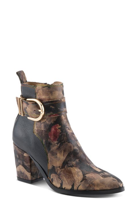 Rosa Leather Bootie
