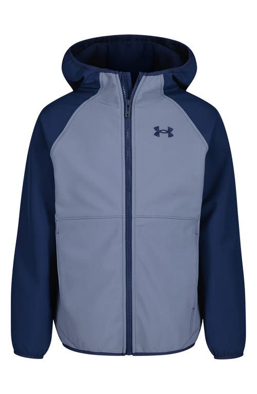 Under Armour Kids' Sim Softshell Water Resistant Jacket In Blue