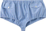 MANGO Starring Hailey Bieber Gigi Check Print Shorts