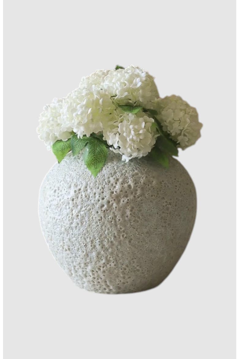 White Mini Snowball Hydrangea, Main, color, White