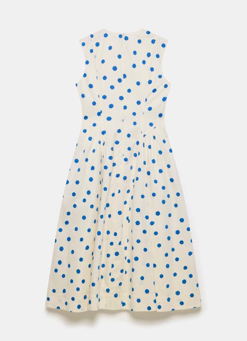 MINT VELVET MINT VELVET SPOT PRINT MIDI DRESS