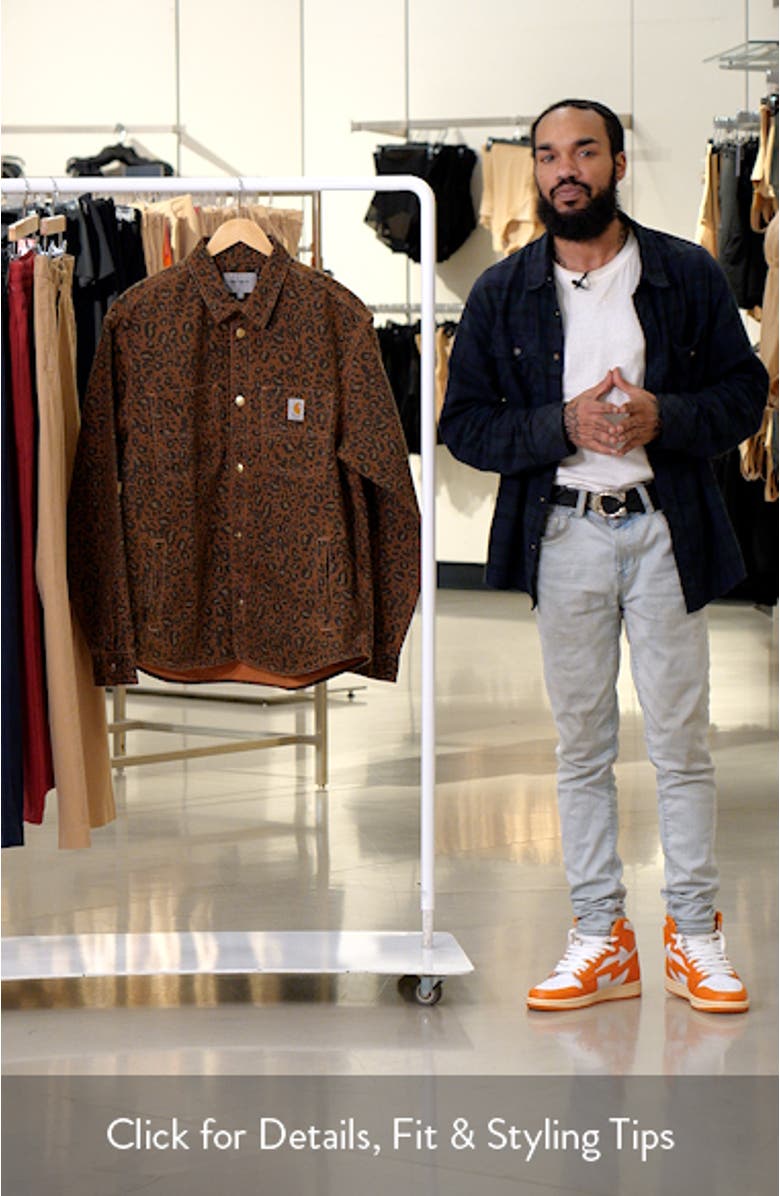 Conro Cotton Canvas Shirt Jacket, sales video thumbnail