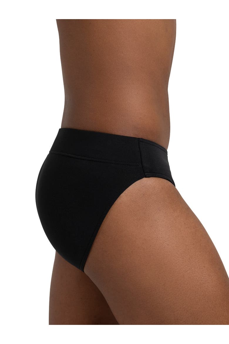 Boy's Full Seat Dance Brief, Alternate, color, black