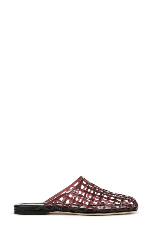 Shop Vince Barcelona Jelly Cage Mule In Ganache