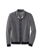 Paul Fredrick Cotton Button Front Cardigan Sweater