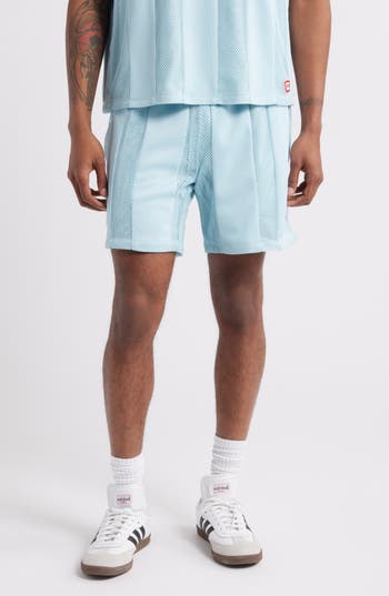 Icecream Practice Mesh Shorts In Blue