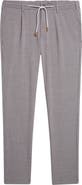 Eleventy Drawstring Waist Stretch Virgin Wool Pants