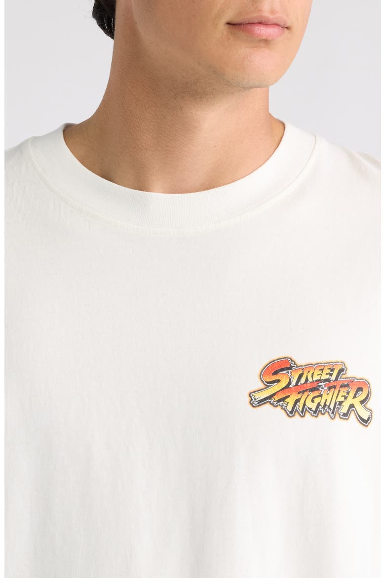 Street Fighter Stronger Graphic T-Shirt, Alternate, color, WHITE
