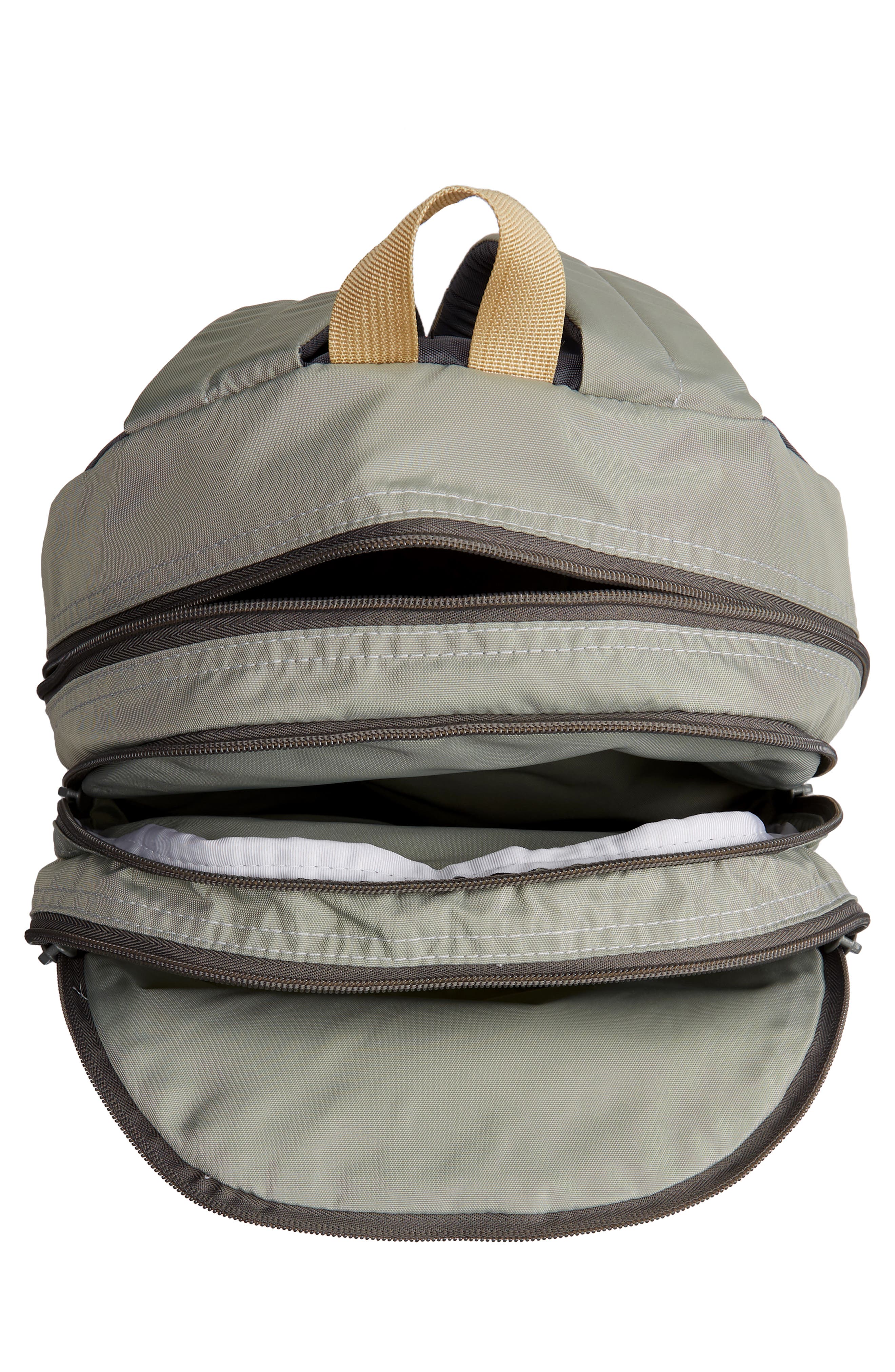Nilson Nylon Backpack, Alternate, color, SILVER/ CHARCOAL