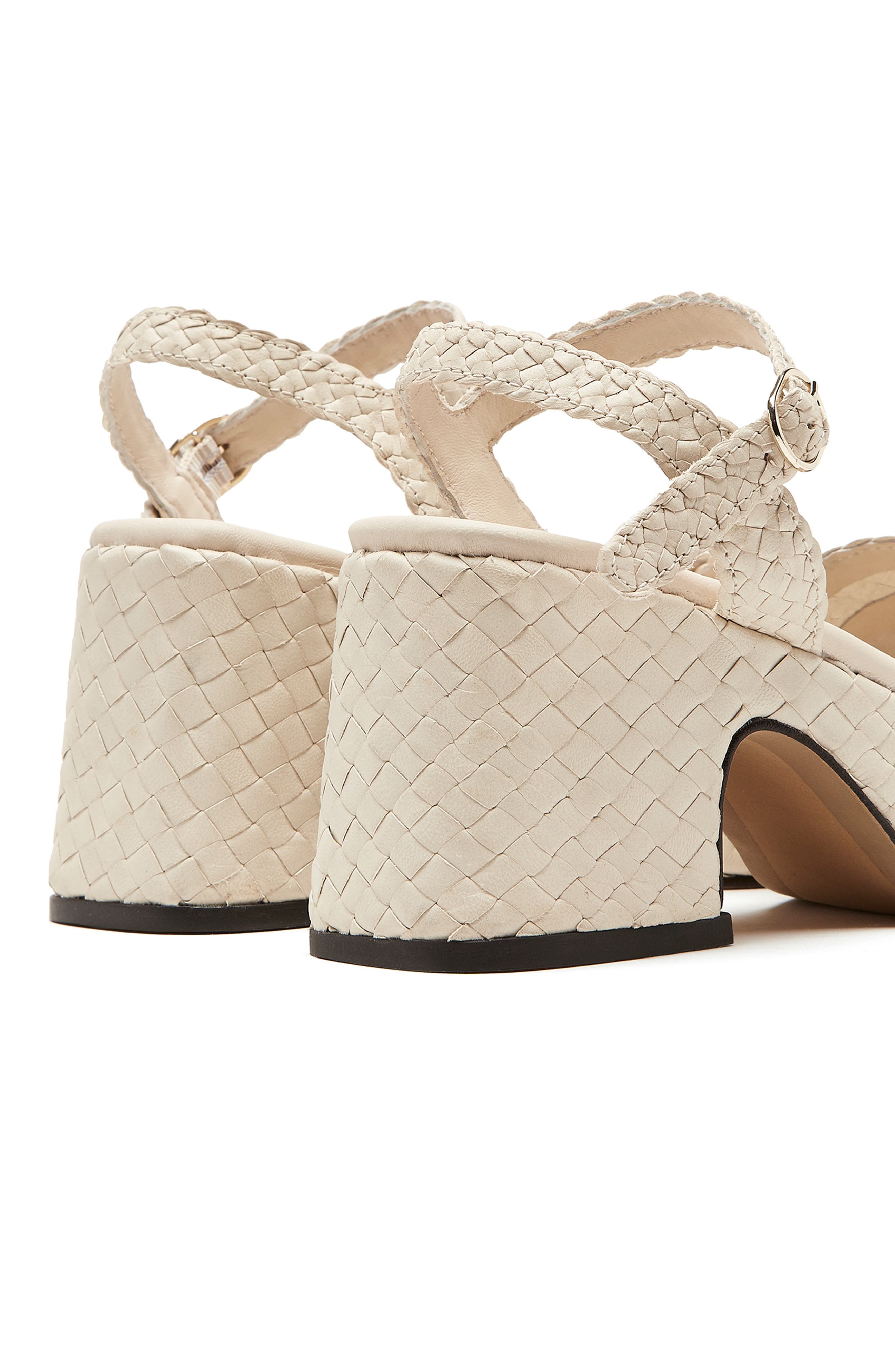 La Canadienne Pico Ankle Strap Platform Sandal, Alternate, color, 