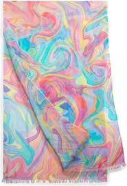 SAACHI Abstract Swirl Scarf