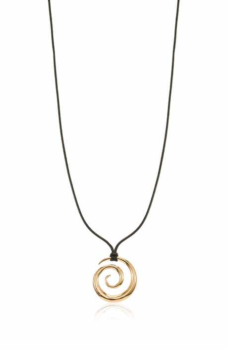 Ettika Swirl Cord Necklace