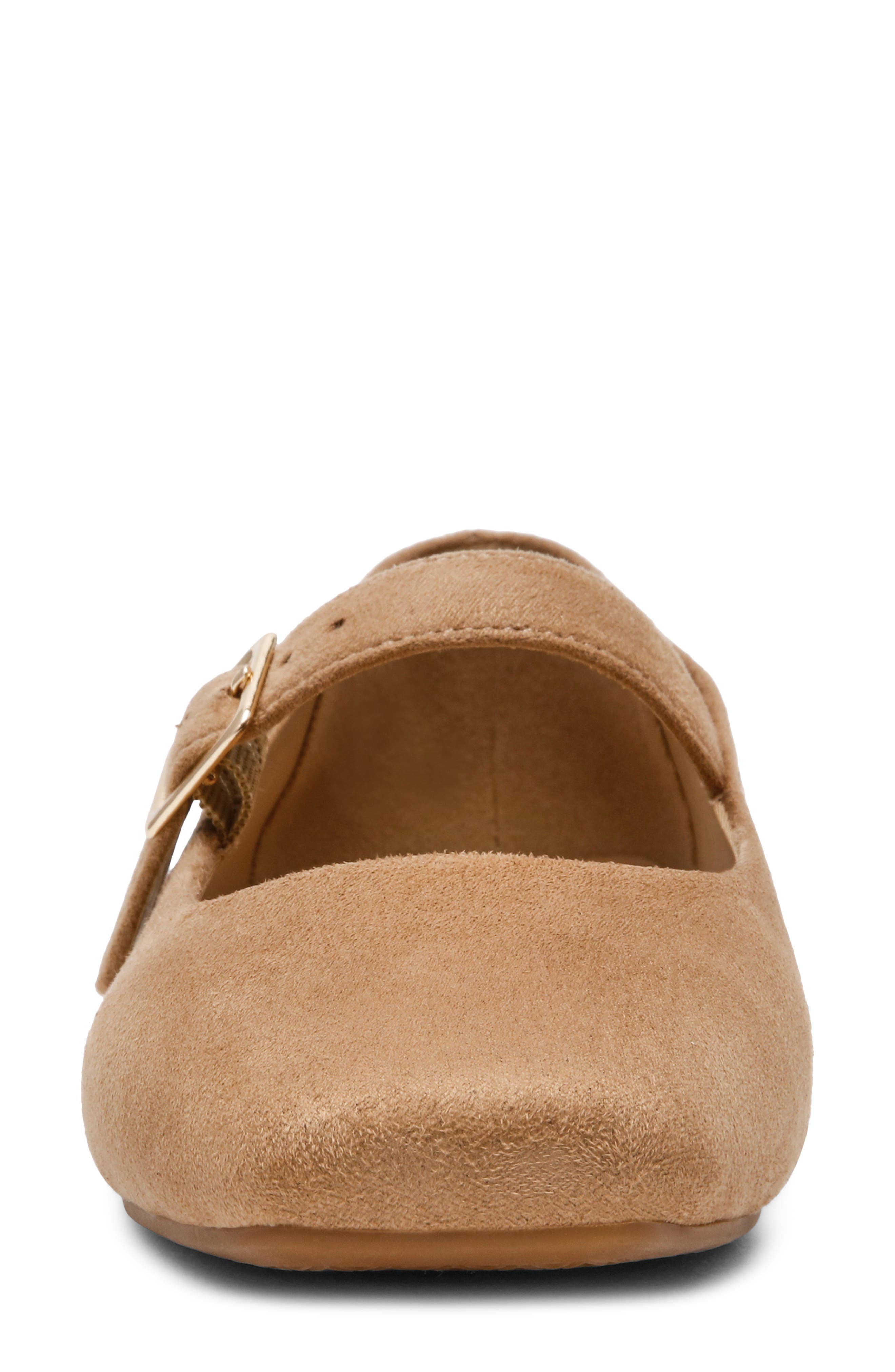 Mabel Mary Jane Flat, Alternate, color, SAND SUEDE