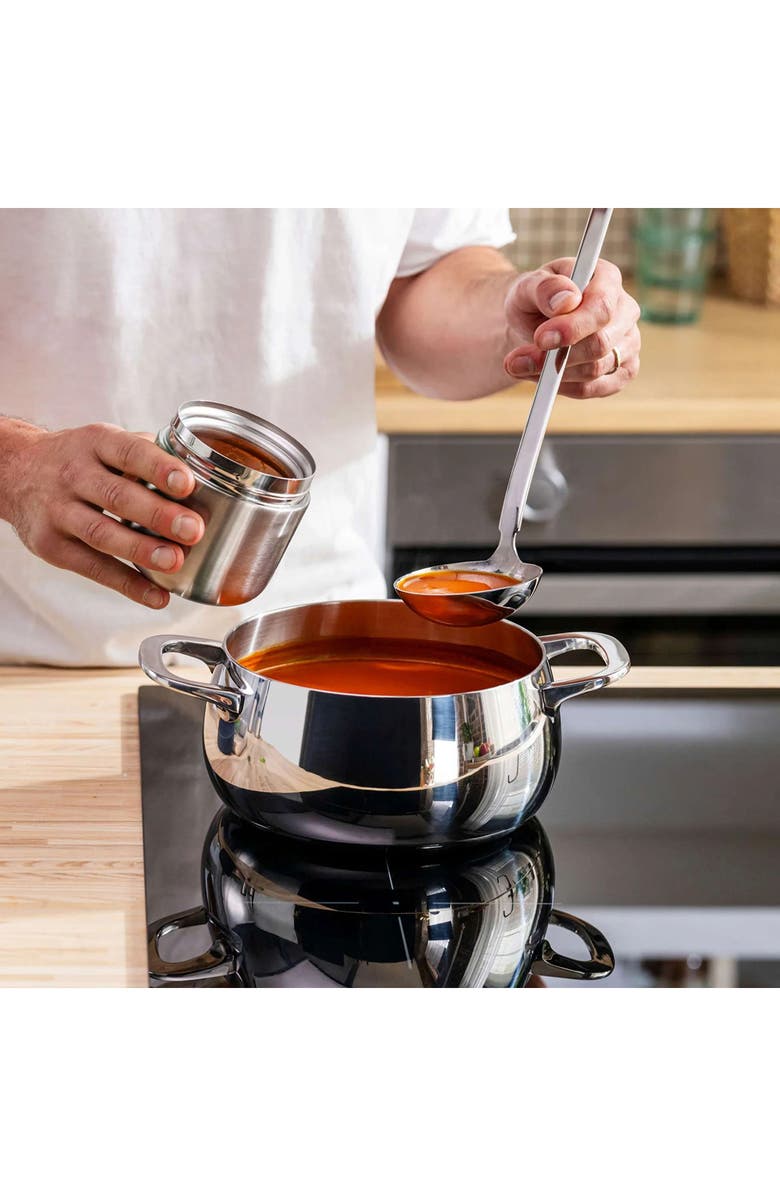 BergHOFF Nommie 12-Ounce Stainless Steel Food Container, Alternate, color, Steel