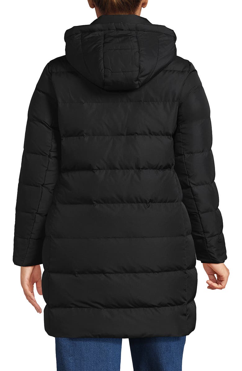 Lands' End Plus Size Max 600 Down Puffer Coat, Alternate, color, 