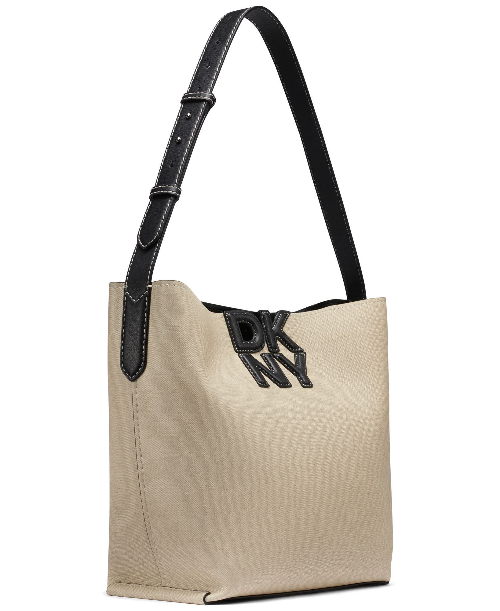 Nicole Bucket Bag, Alternate, color, Natural/Black