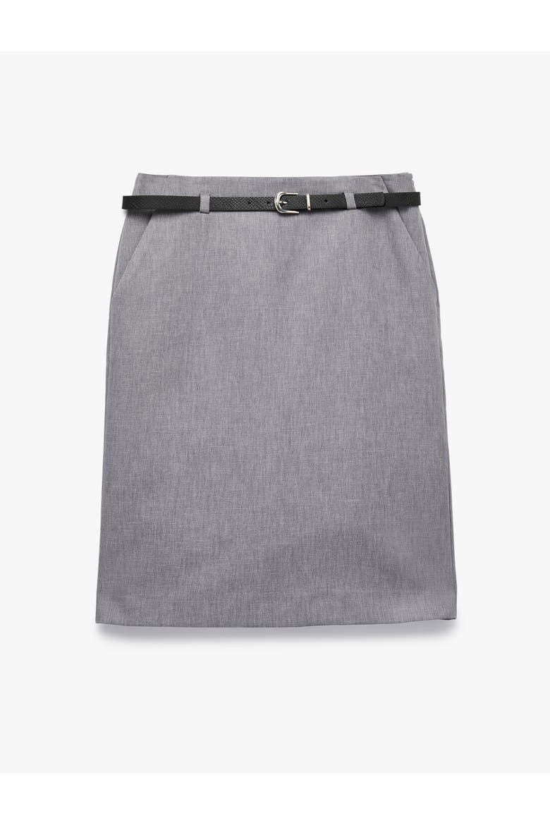 Pencil Skirt, Alternate, color, GREY