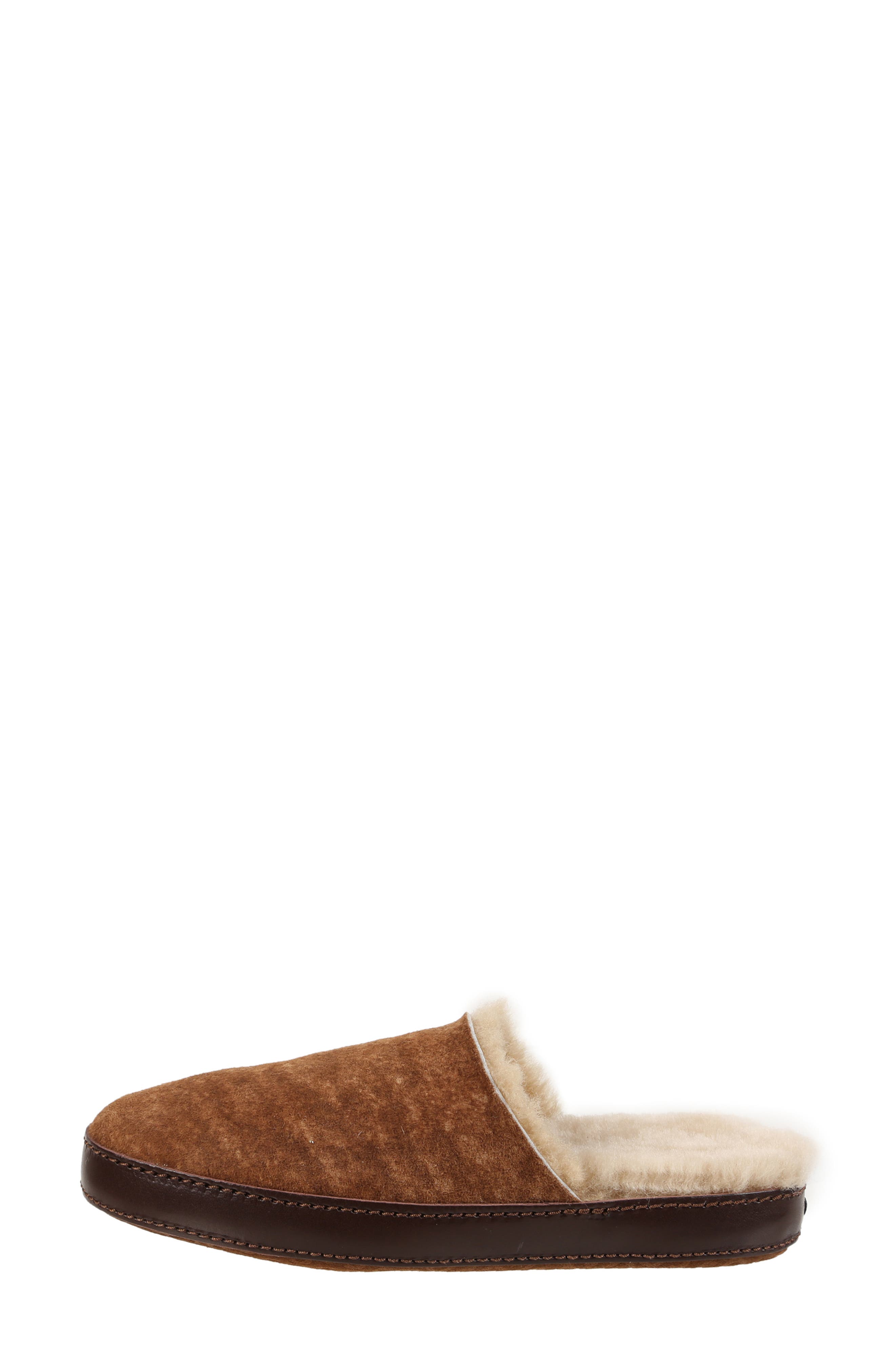 Ross & Snow Linda Genuine Shearling Scuff Slipper, Alternate, color, 