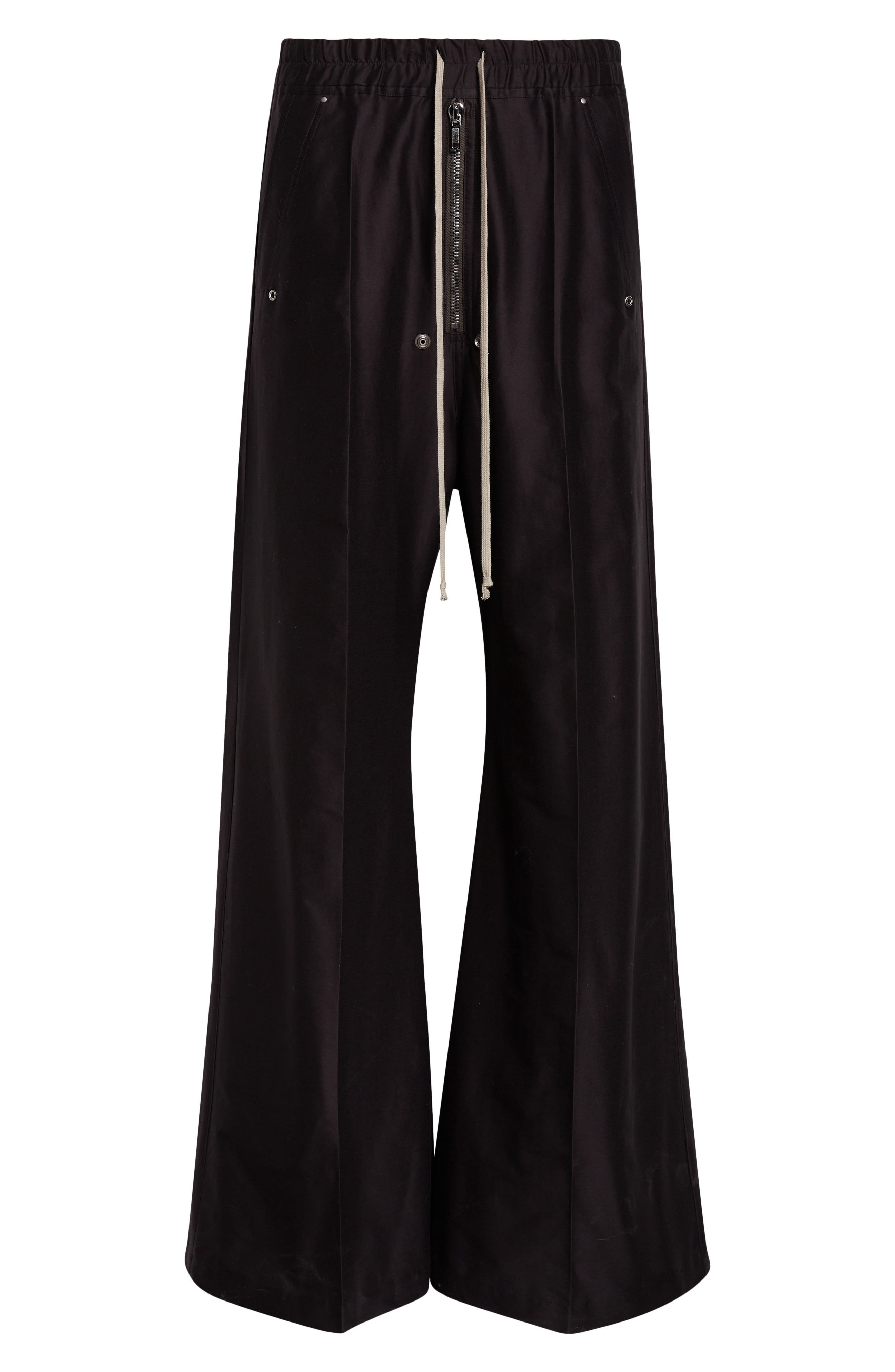 Rick Owens Bela Wide Leg Satin Pants (Men) | Nordstrom