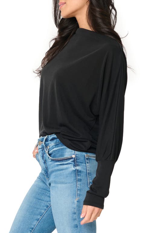Gibsonlook Favorite Luxe Slouchy T-shirt In Black