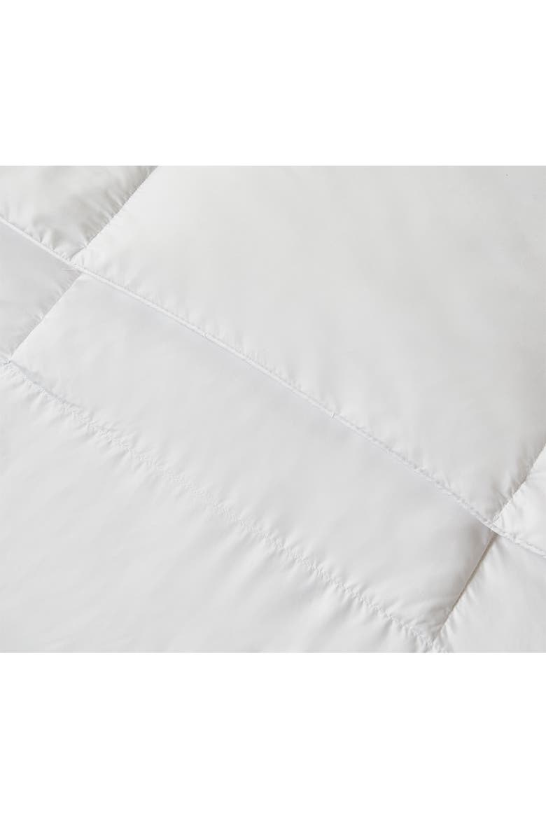 Kathy Ireland Ultra-Soft Nano-Touch Light Warmth White Down Fiber Comforter, Alternate, color, WHITE
