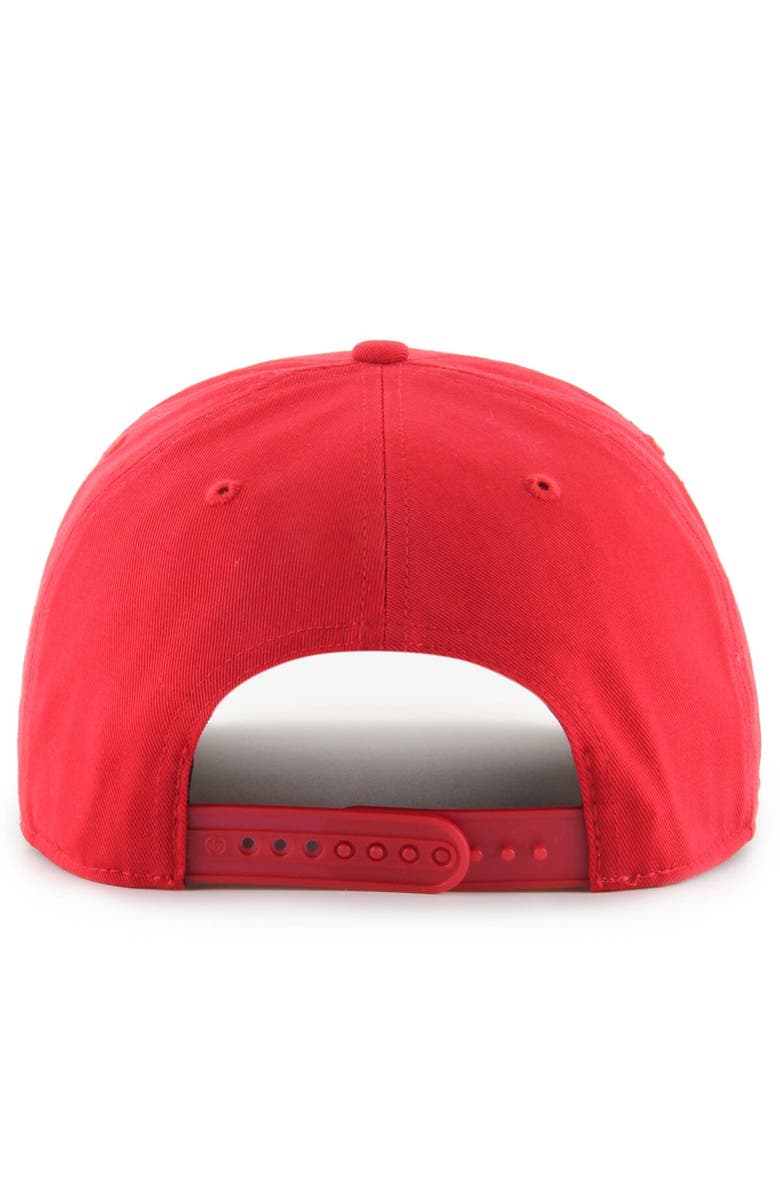 '47 Men's '47  Scarlet San Francisco 49ers Super Bowl LVIII Hitch Adjustable Hat, Alternate, color, 