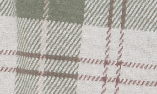 Thread & Supply Plaid Hooded Shirt Jacket In White