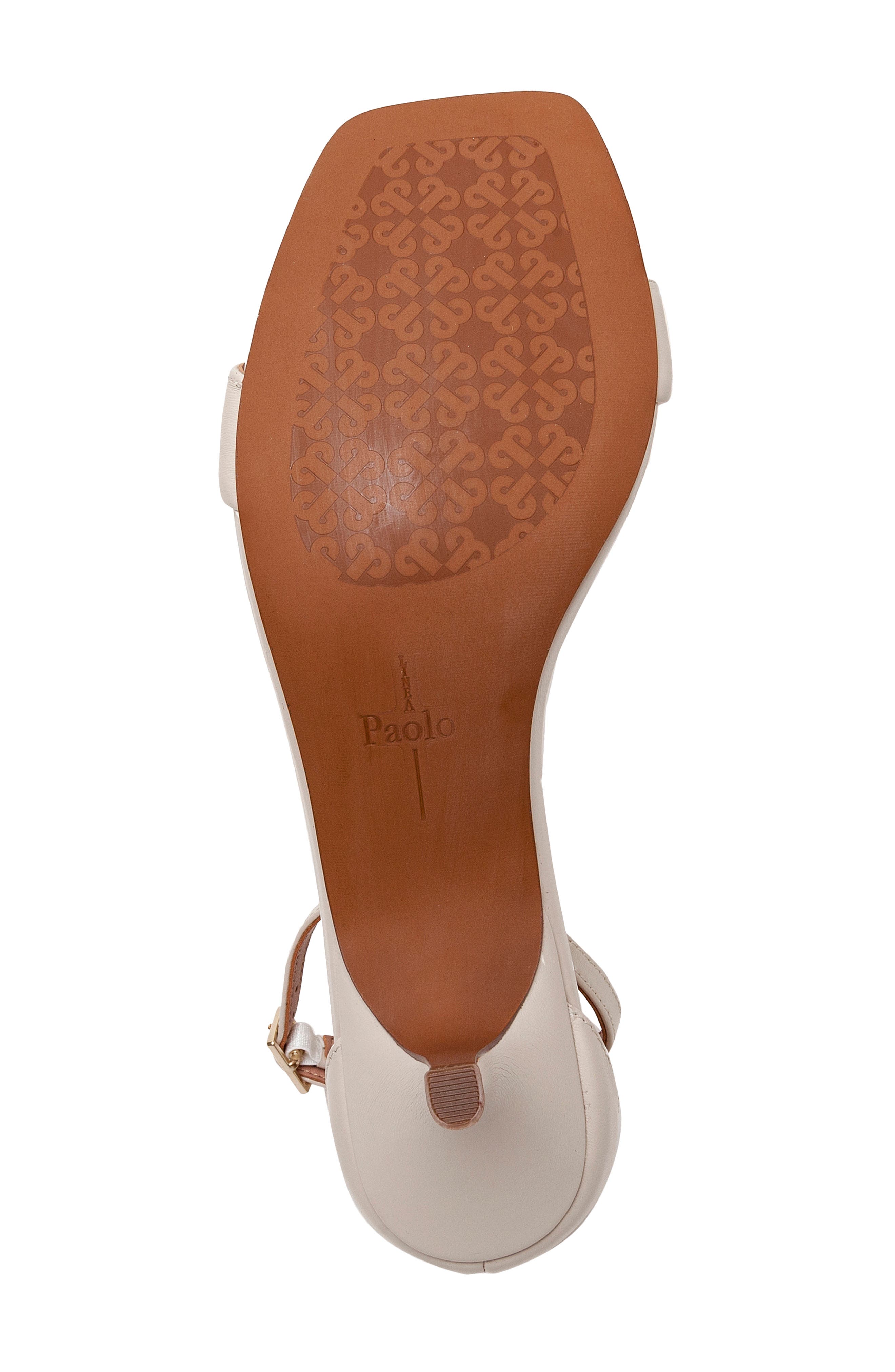 Hannah Ankle Strap Sandal, Alternate, color, CREAM
