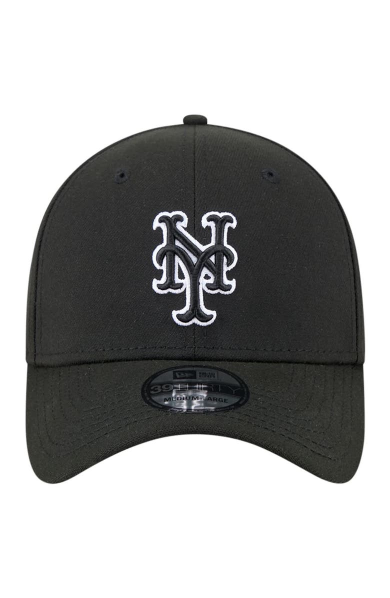 New Era Men's New Era Black New York Mets City Connect 39THIRTY Flex Hat, Alternate, color, Black
