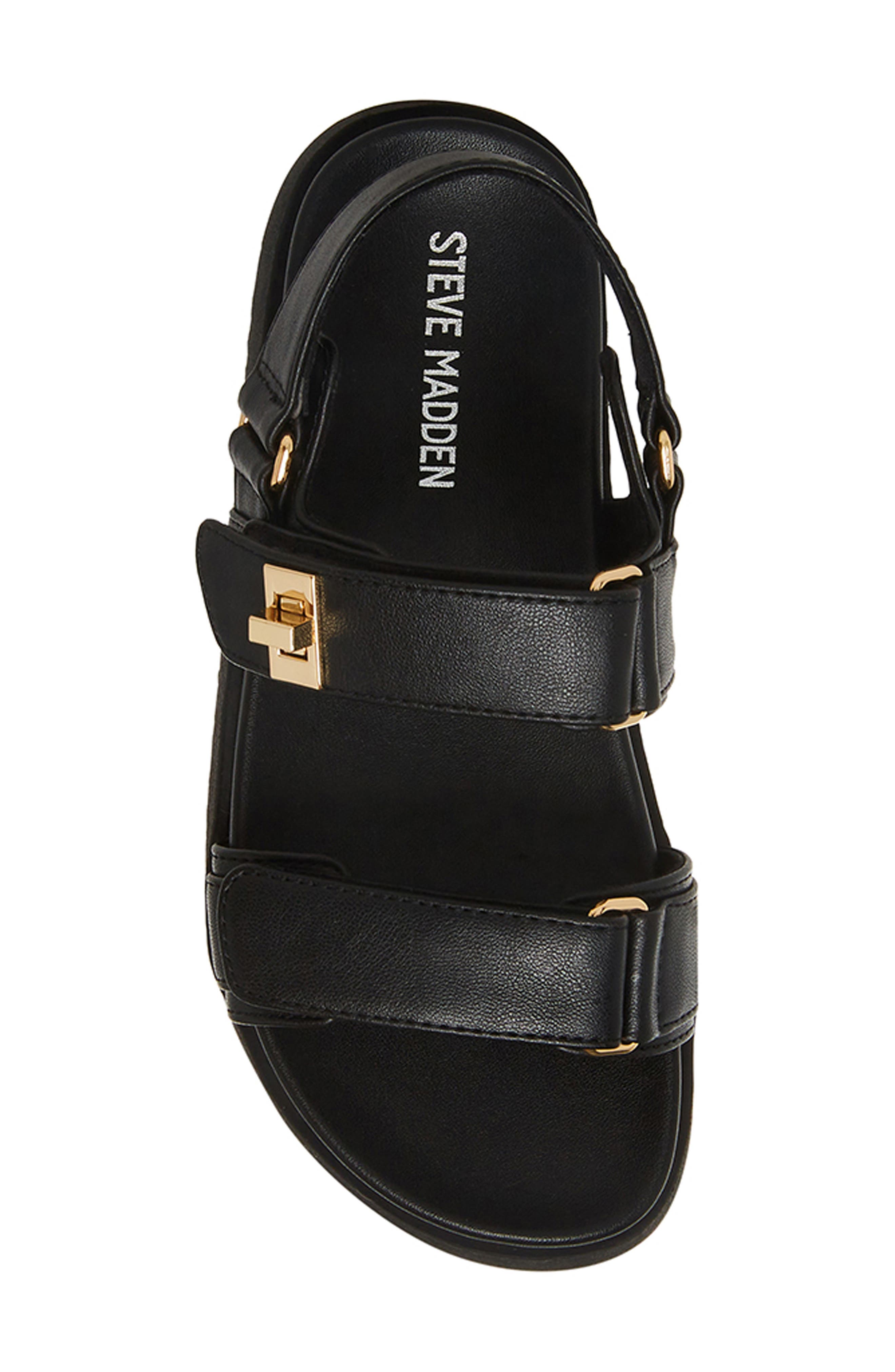 Steve Madden Mona Sandal, Alternate, color, Black