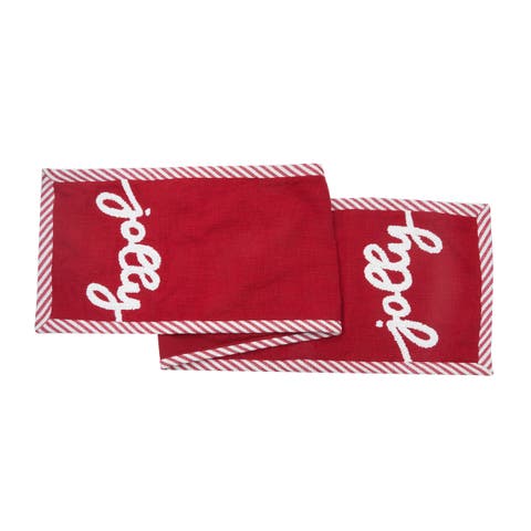 Jolly Tufted Table Runner 14" x 72"