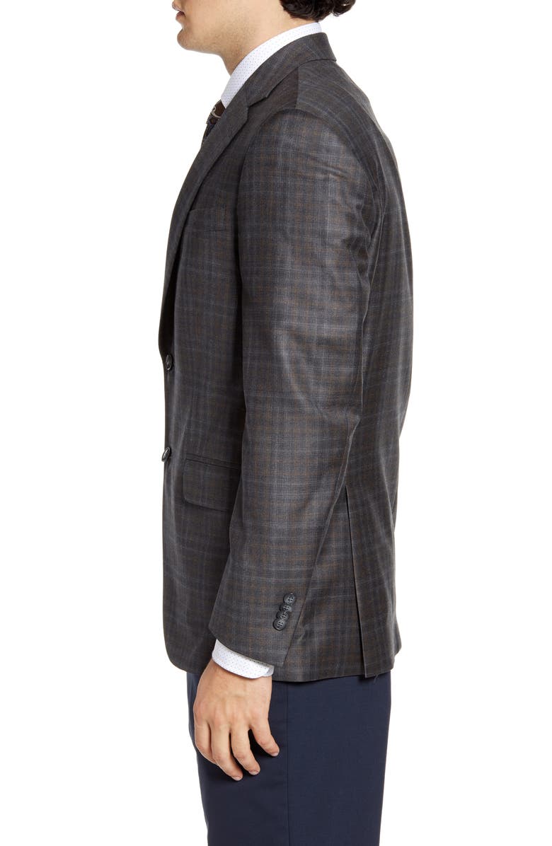 Peter Millar Flynn Classic Fit Check Wool Sport Coat, Alternate, color,