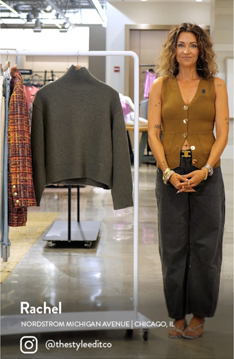 Omaira Wool Turtleneck Sweater, sales video thumbnail