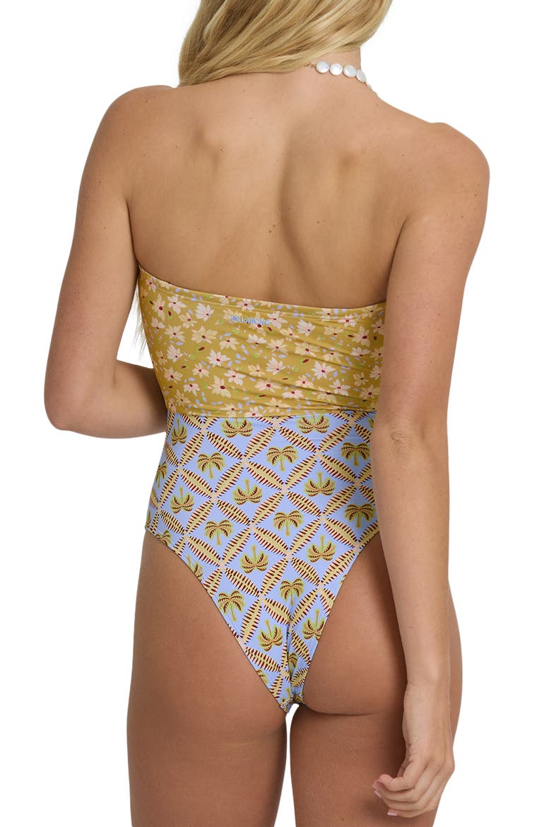 Soul Stoke Andrew Cutout One-Piece Swimsuit, Alternate, color, TWILIGHT BLUE