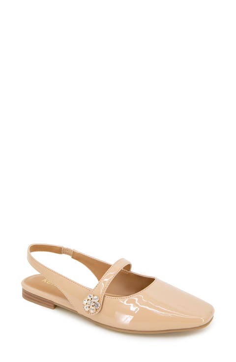 Felicity Slingback Mary Jane Flat (Women)