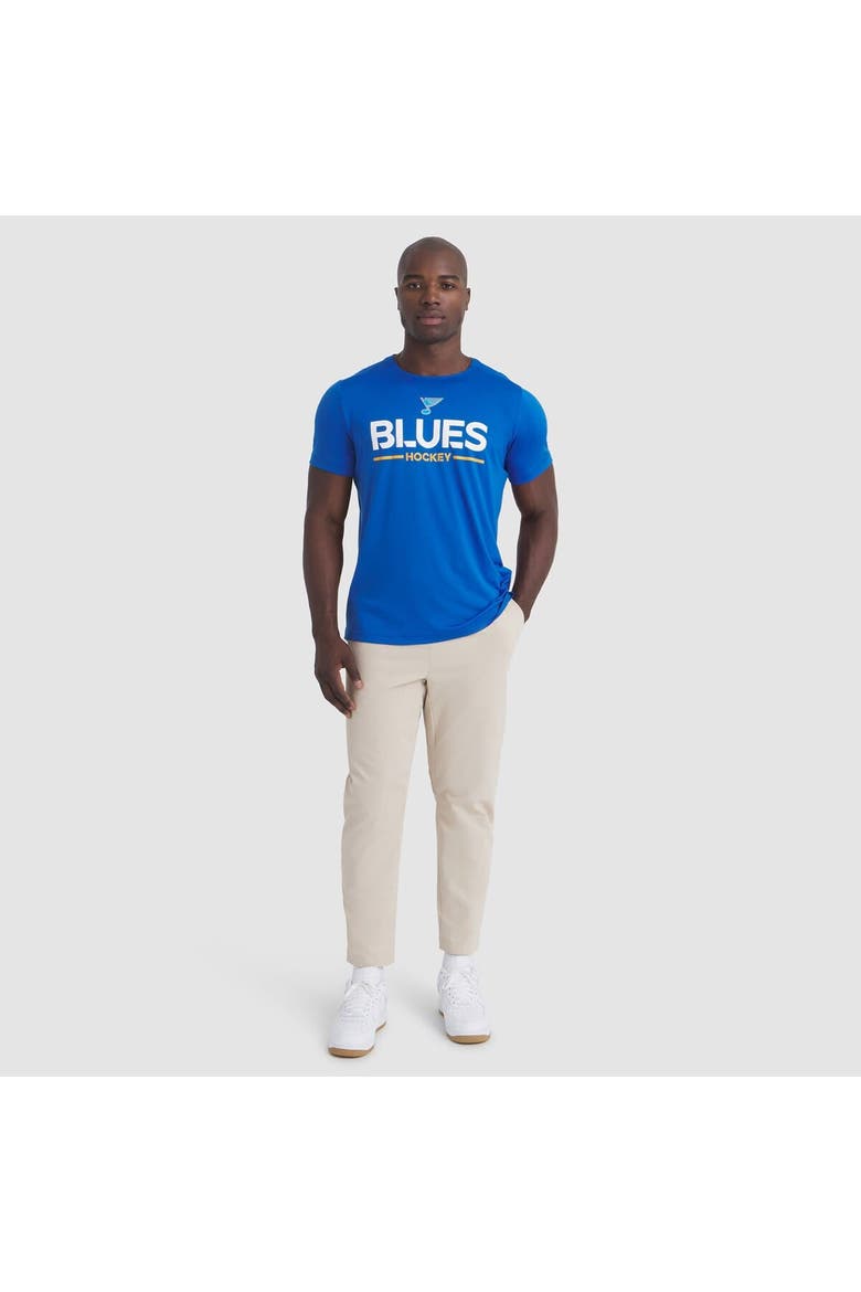 Men's Fanatics Blue St. Louis Blues Authentic Pro Rink Tech T-Shirt, Alternate, color, Blue