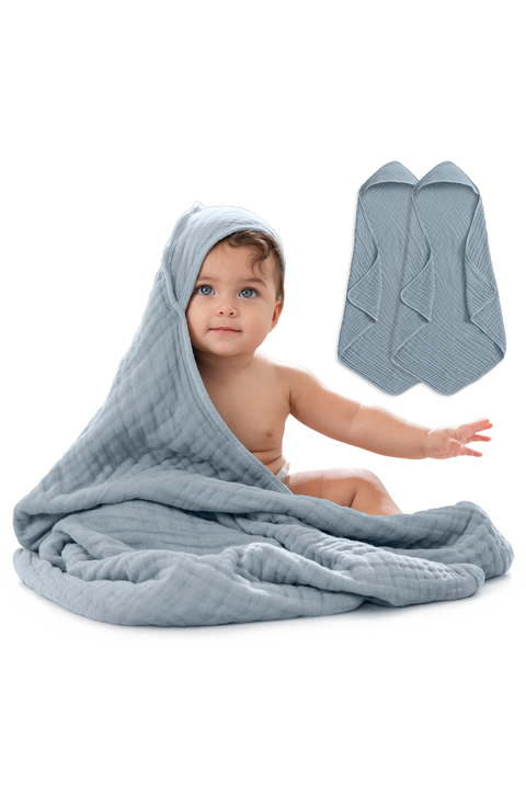 Baby Hooded Towels - Pack of 2