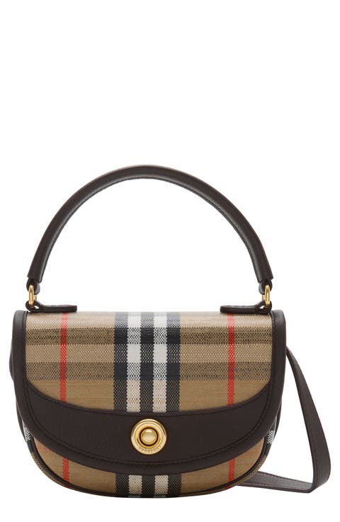 Burberry ♪ ハイランド クロスボディバッグ 8112160 ハイランド クロスボディバッグ (サンド) - ウィメンズ