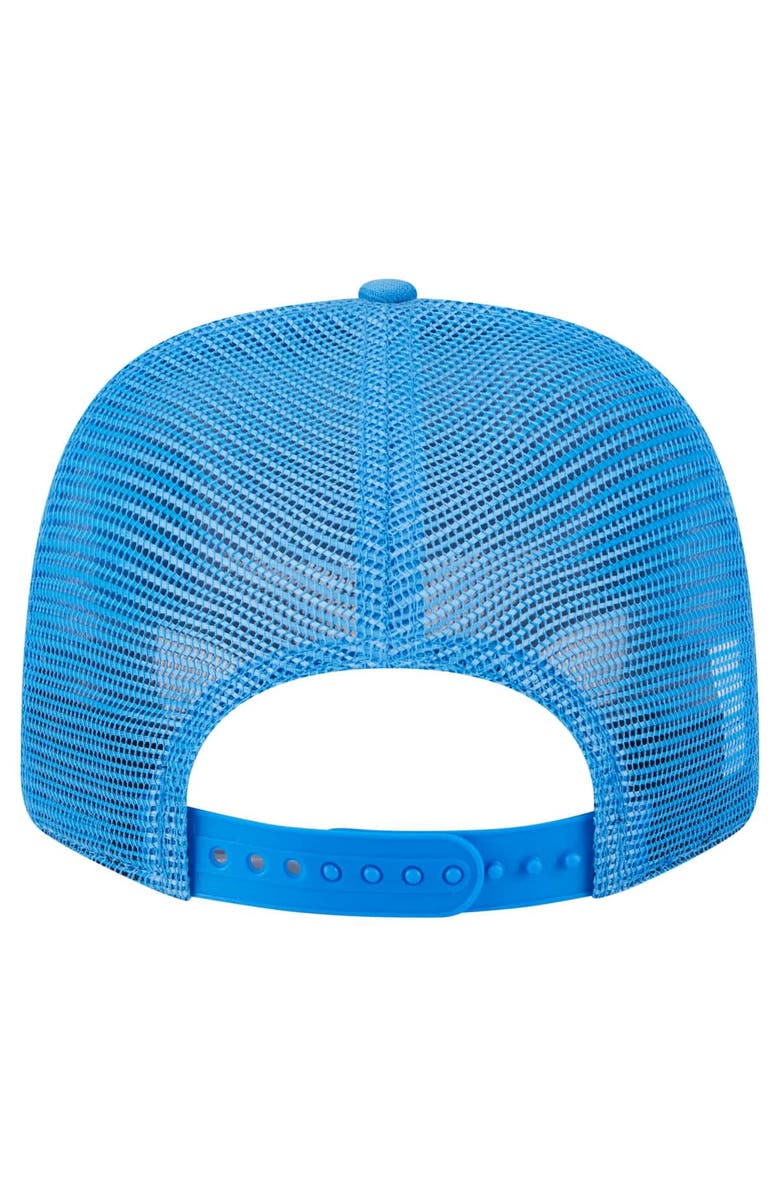 New Era Men's New Era Powder Blue Los Angeles Chargers Main Trucker 9SEVENTY Stretch-Snap Hat, Alternate, color, Powder Blue