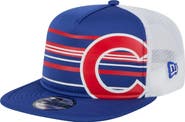 New Era Men's New Era  Royal Chicago Cubs 9FIFTY A-Frame Trucker Snapback Hat
