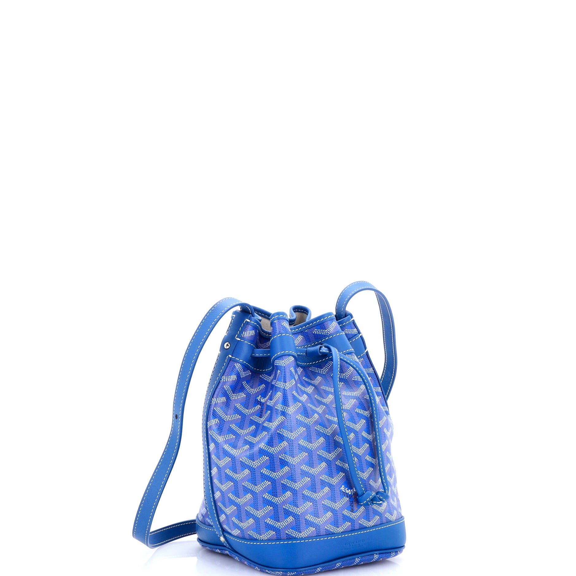 Pre-Owned Goyard Petit Flot Bucket Bag Coated Canvas PM, Alternate, color, 