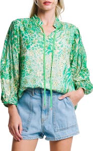 CIEBON Bari Metallic Star Top