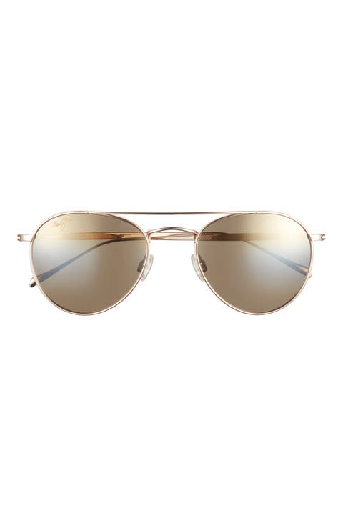 52mm Core Aviator Polarized Sunglasses