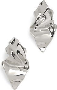 Alexis Bittar Crumpled Drop Earrings