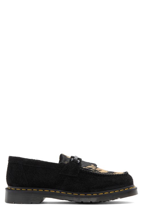 Dr. Martens' Dr. Martens Adrian Kiltie Fringe Bit Loafer In Black Black And Beige