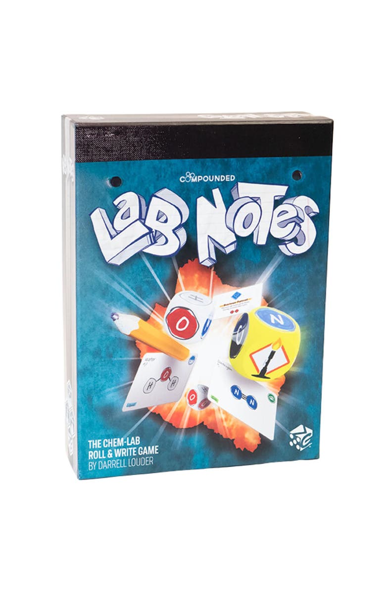 Greater Than Games The Chemlab Roll & Write Game, Main, color,