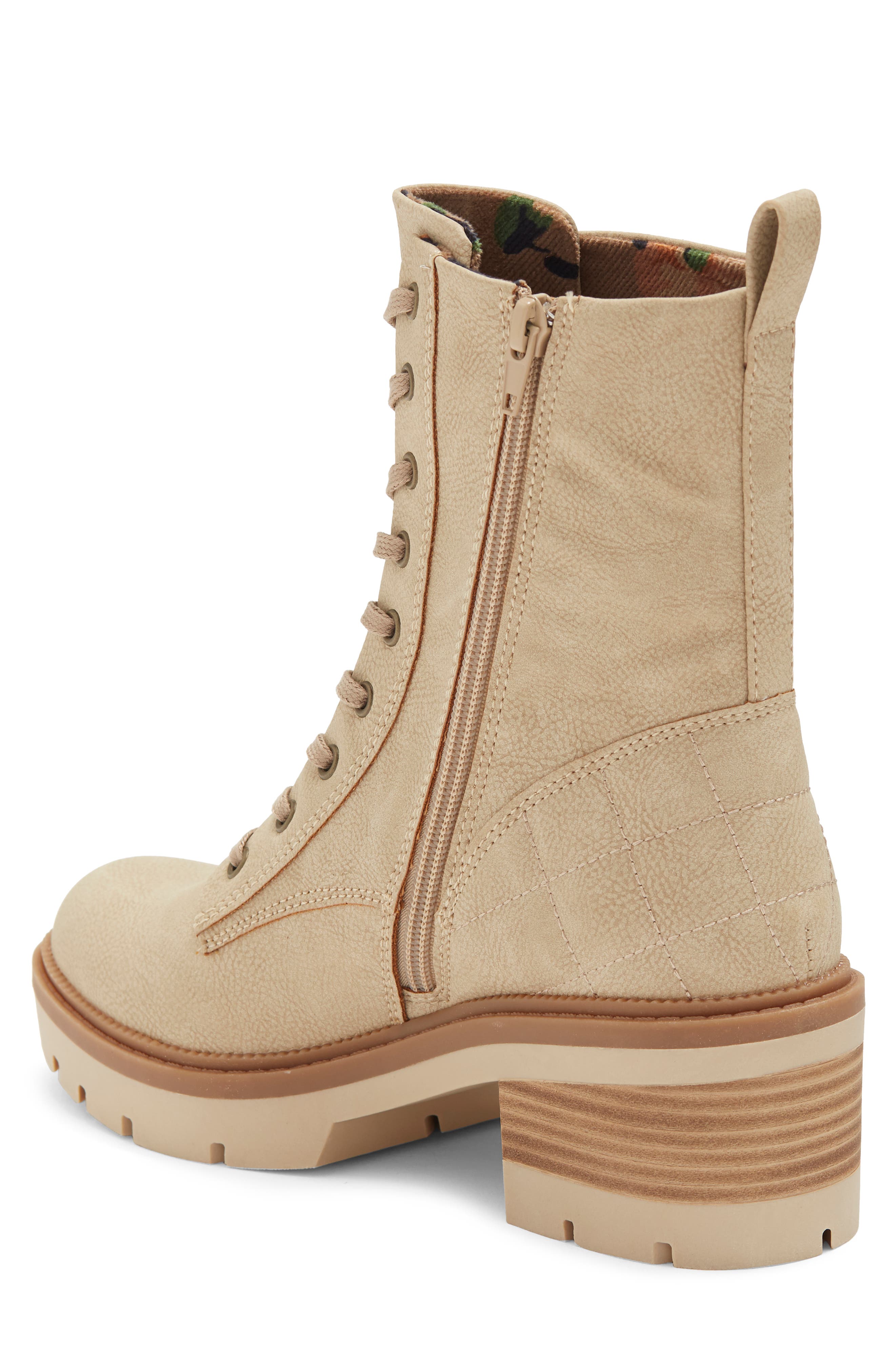 B O C BY BØRN Malika Lace-Up Boot, Alternate, color, White