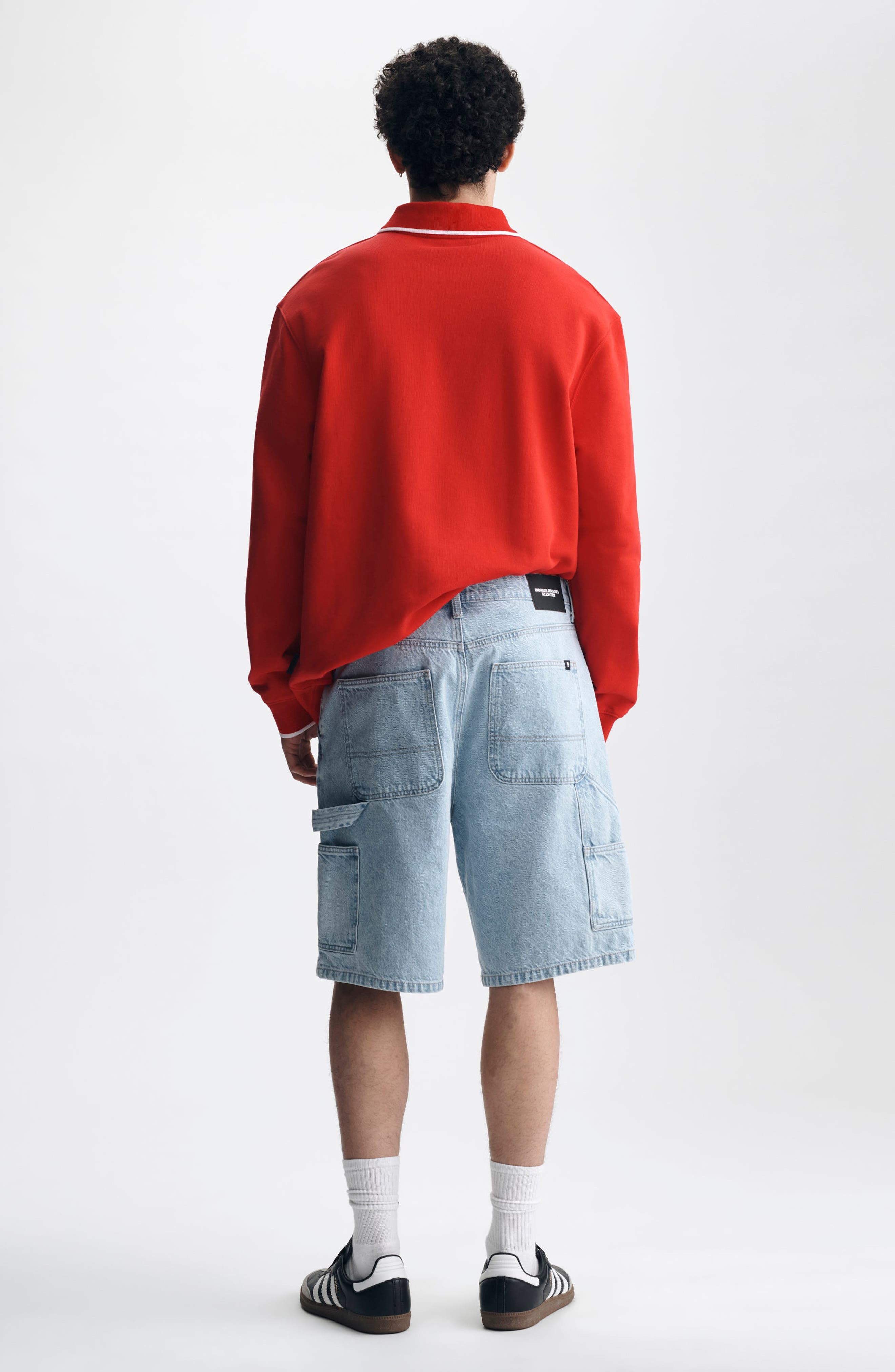 Brooklyn Industries Williamsburg Relaxed Fit Cotton Denim Carpenter ...
