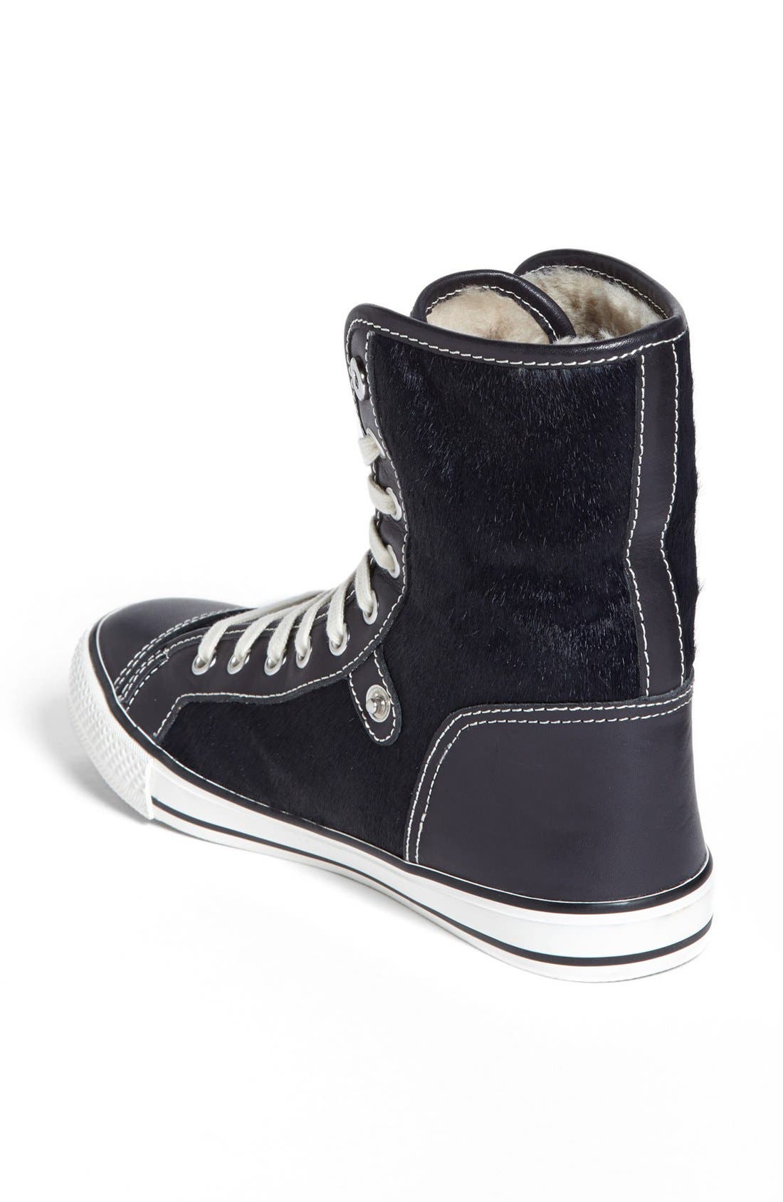 'Benjamin' High Top Sneaker, Alternate, color, BRIGHT NAVY